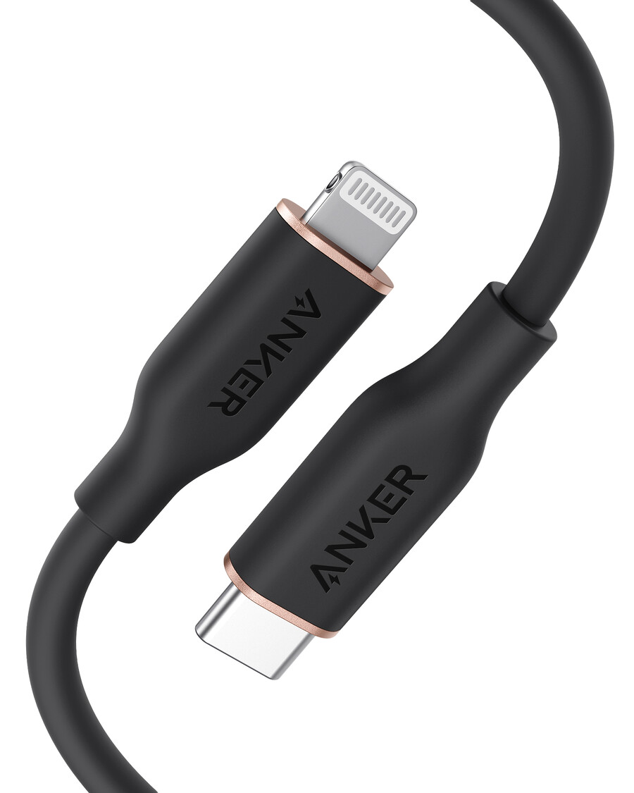 anker 641 usb-c to lightning cable flow silicone