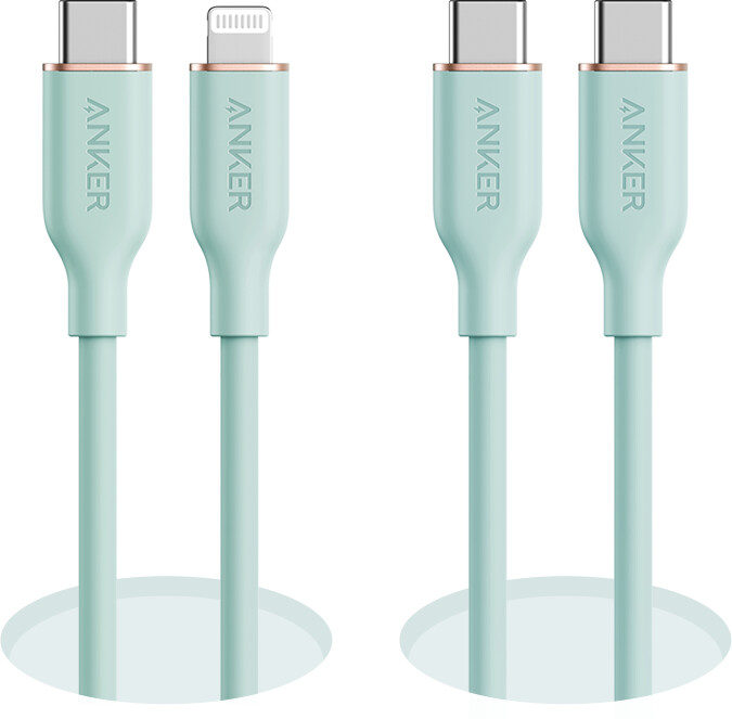 anker 641 usb-c to lightning cable flow silicone