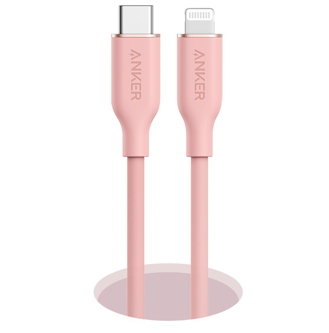 anker 641 usb-c to lightning cable flow silicone