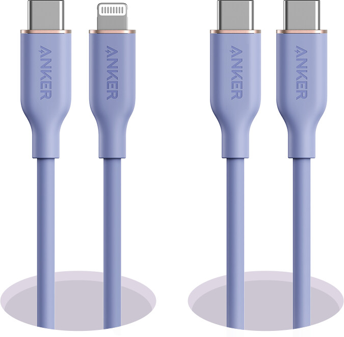 anker 641 usb-c to lightning cable flow silicone