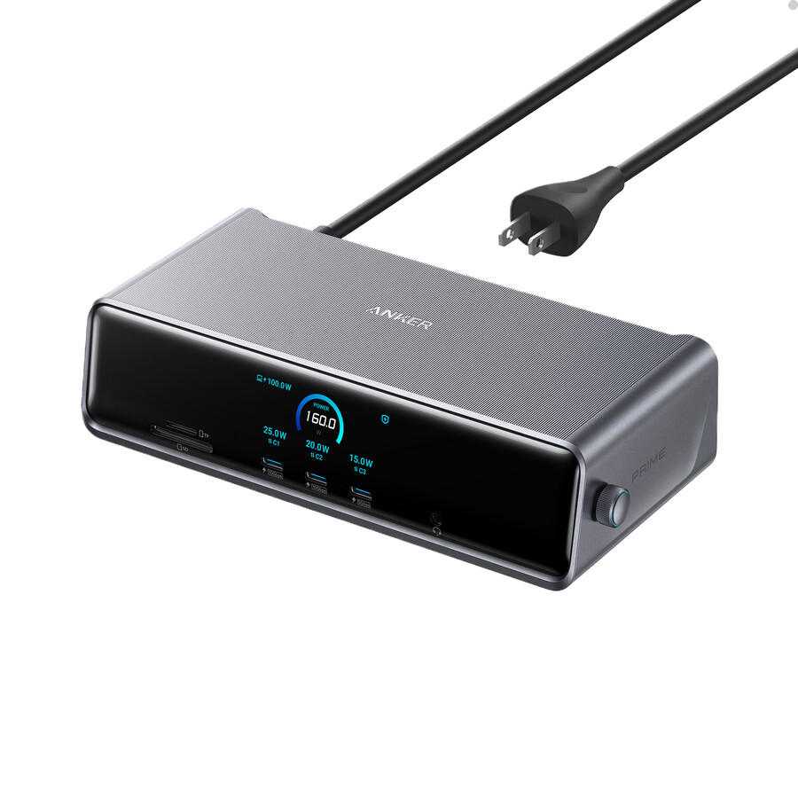 anker prime docking station 14-in-1 triple display displaylink with dl7400