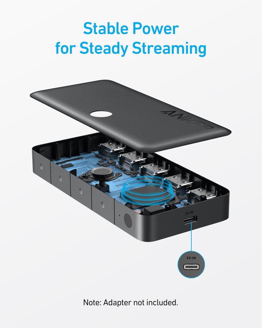 anker hdmi switch 4 in 1 out 4k hdmi