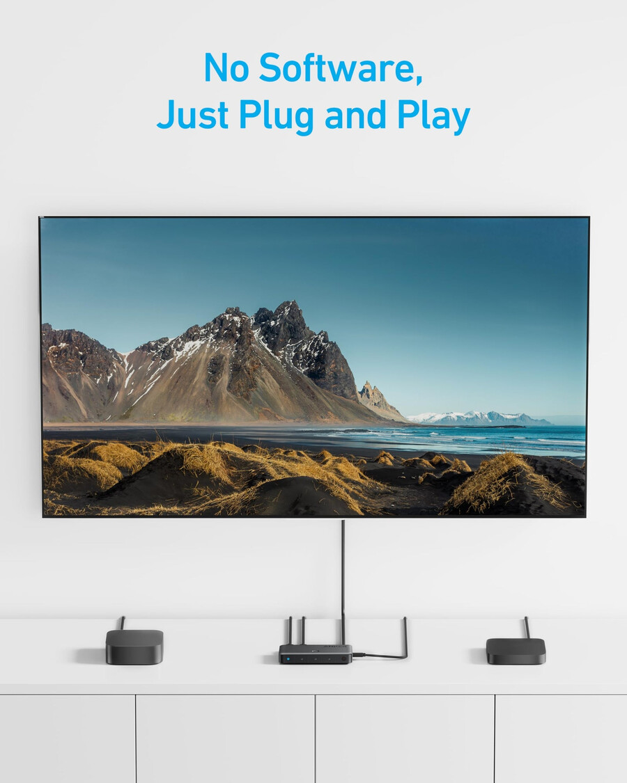 anker hdmi switch 4 in 1 out 4k hdmi