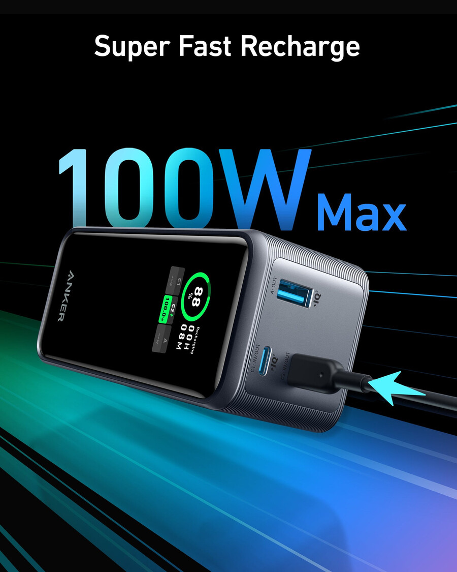 anker prime power bank 20k 200w