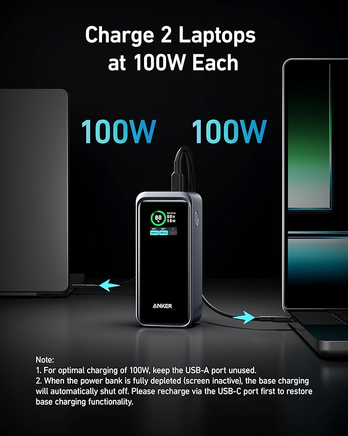 anker prime power bank 20k 200w