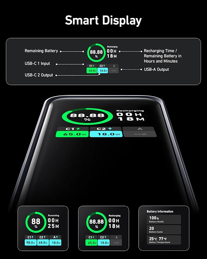 anker prime power bank 20k 200w