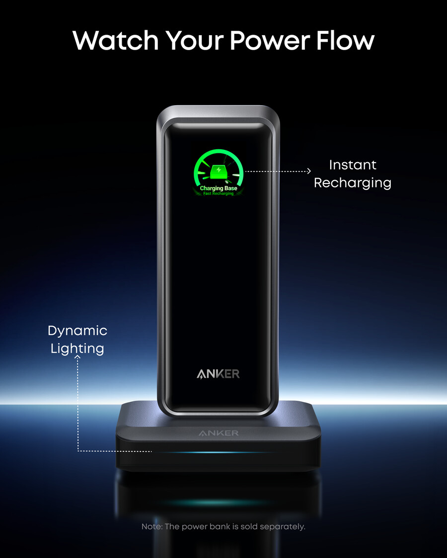 anker prime charging base 150w 3 ports