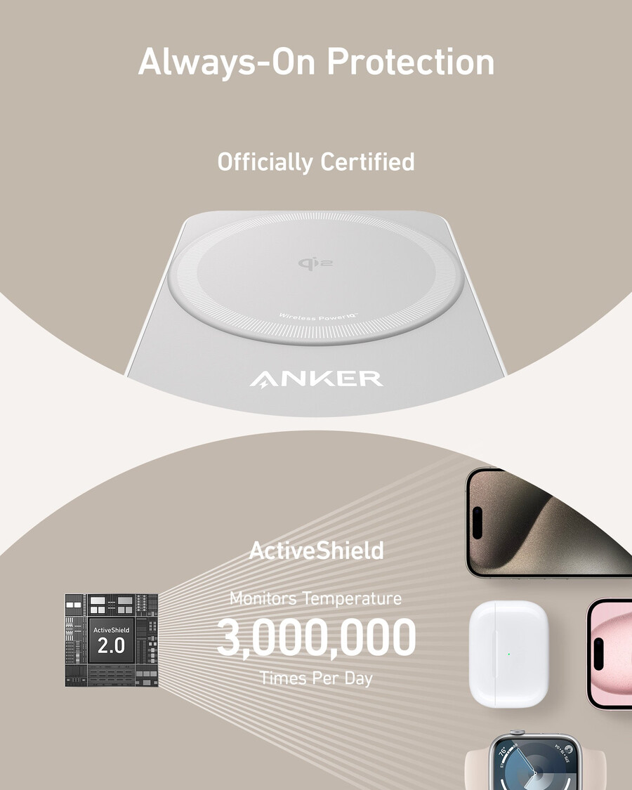 anker maggo wireless charging station foldable 3-in-1