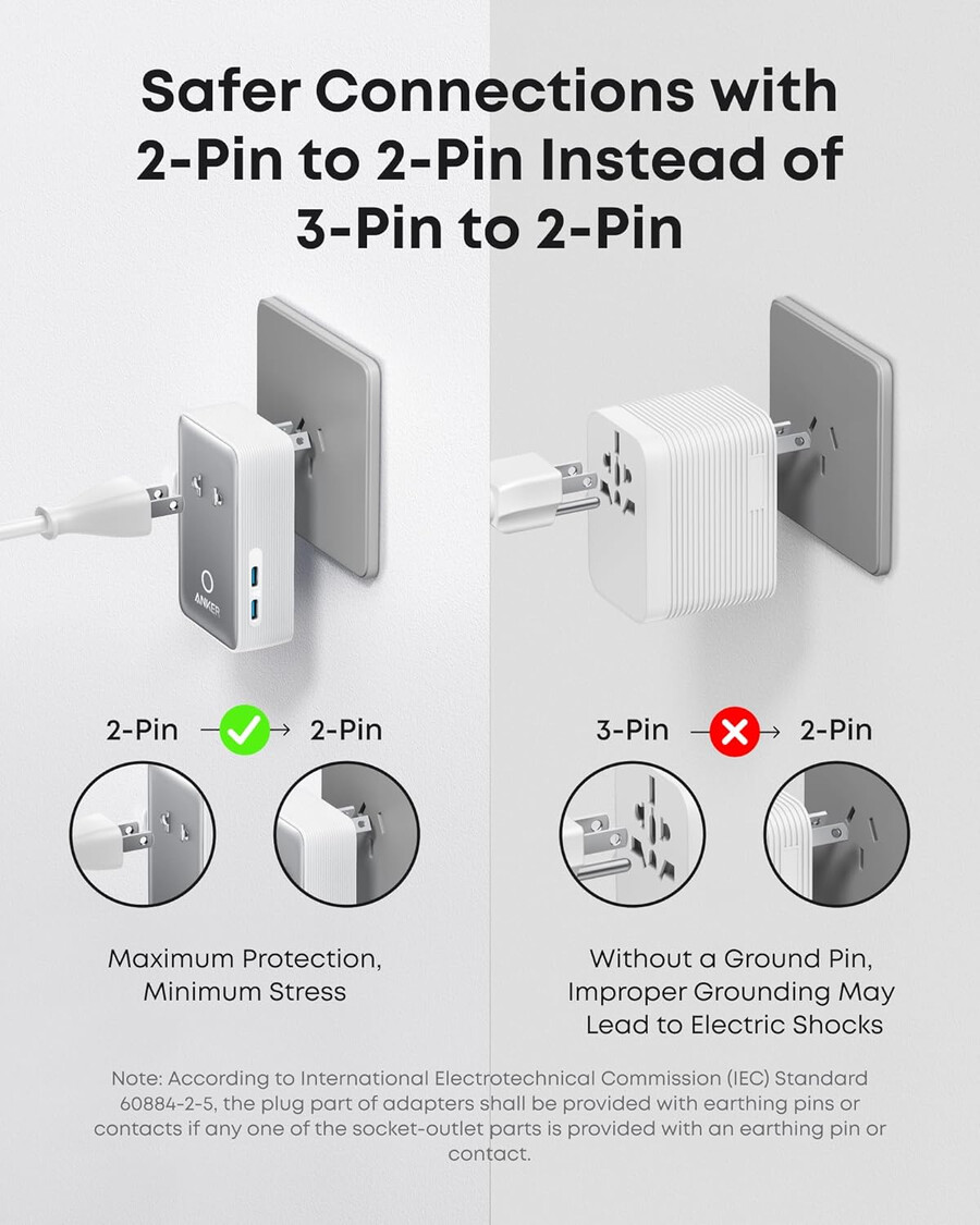 anker maggo wireless charging station 3-in-1 foldable pad and anker nano travel adapter 5-in-1 20w 1-pack